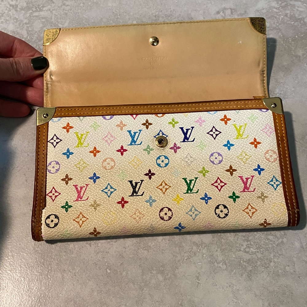 Trésor Porte Monogram Multicolor Wallet - Picture 3 of 8